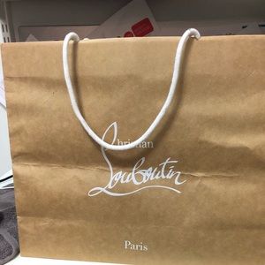 Christian Louboutin shopping bag